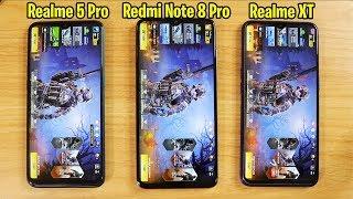 Realme 5 Pro vs Redmi Note 8 Pro vs Realme XT - Call Of Duty, Pubg, Camera Comparison