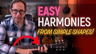 Easy way to visualize harmonized guitar leads - Guitar Lesson - EP592