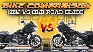 Harley-Davidson Road Glide Bike Comparison | New vs Old (Is The 2024 Better?)