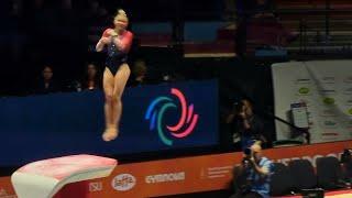 Jade Carey - USA - Cheng Vault - 14,733 -  All Around Final - 2022 World Championships