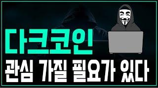 다크코인 중 "한 종목"이 앞으로 지불 수단으로 채택될 가능성이 매우 높습니다