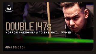 Noppon Saengkham's Two 147s Breaks in 2024