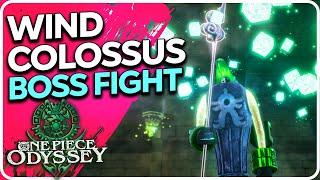 Boss Fight - Wind Colossus - One Piece Odyssey