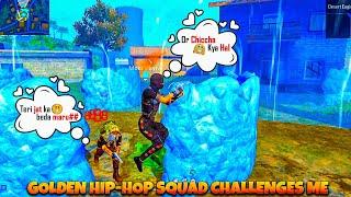 Golden HipHop Challenges me|Keyboard Mouse|Bluestacks mobile freefire|MobiTenta