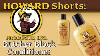 Butcher Block Conditioner Product Info Short / How To