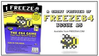 FREEZE64 fanzine issue 15 for the Commodore 64