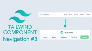 Navigation - Tailwind Component #3