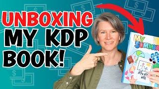 Unboxing My KDP Book - How is Amazon KDP Print Quality? Low Content Books