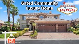 Luxury Design Home Tour | Las Vegas House for Sale | Spring Valley | Gated Community