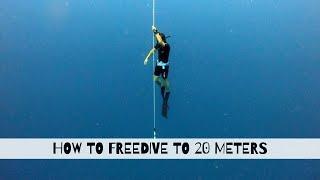 Breaking Limits: How to Freedive to 20 Meters | Freediving Tips For Beginners