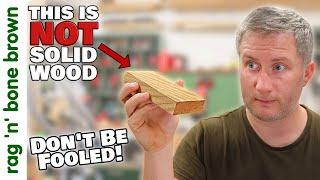 Solid Wood Vs Veneer | How To Tell The Difference | IKEA's "Fake" Wood