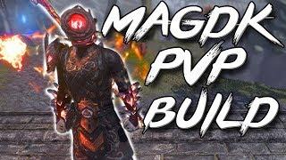 EXTREME FLAME DRAGONKNIGHT - PvP Magicka DragonKnight Build (Elder Scrolls Online MagDK Build)