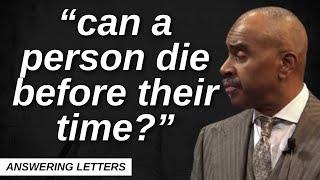 Pastor Gino Jennings Answers the Letter: Can a Person Die Before Their Time?