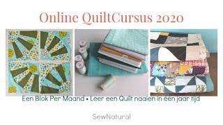 Quilt Cursus 2020 - Doe je mee?