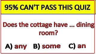 English Grammar Quiz ️ If you pass , your English is excellent! #challenge 5