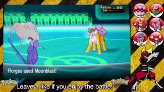 Pokemon X & Y Wifi Battle #2 VS NumbNexus (UU)