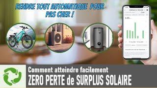 ROUTAGE SOLAIRE PHOTOVOLTAIQUE : tout automatiser pour 40€ !