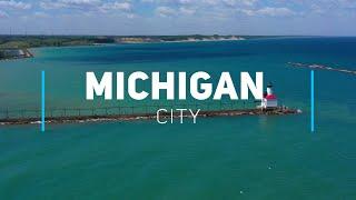 Michigan City, Indiana | 4K drone video