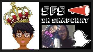 WHAT DOES SFS MEAN? #snapchat