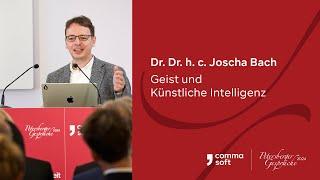 Geist und Künstliche Intelligenz - Vortrag von Dr. Dr. h. c. Joscha Bach