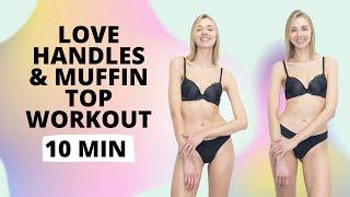 Love Handles & Muffin Top Workout 10 Minutes Abs / Nina Dapper