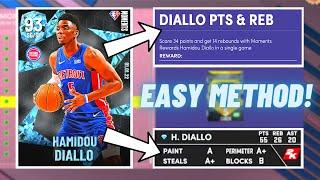 HOW TO GET 34 POINTS + 14 REBOUNDS WITH HAMIDOU DIALLO IN NBA 2K22 MYTEAM! EASIEST METHOD!