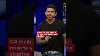 C4: Carlos Jiménez responde a sicarios tras amenazas de muerte #milenioshorts