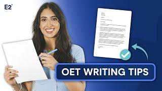 OET Writing Test - Tips & Tricks for a high score!