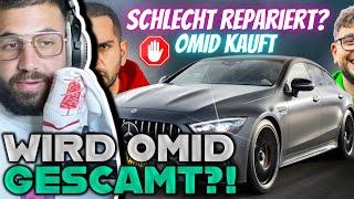 ICH KAUFE ELI‘S AMG GT 63s?!  Mert reagiert auf OMID und das Unfallauto GT63s || MertAbiReacts