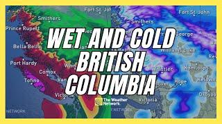 Cold Temperatures Bring Risk of Snow to B.C., Atmospheric River to Follow | #forecast