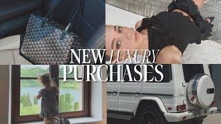 recent designer purchases, car shopping  & friends in town!