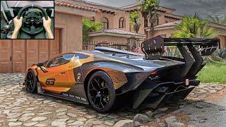 1300HP Lamborghini Essenza SCV12 - Forza Horizon 5 | Thrustmaster T300RS gameplay