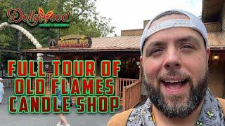 Dollywood’s Old Flame Candle Shop | full tour | great for kids