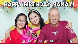 Nanay Nida's Birthday Celebration  |  Greetings and Wishes from Team Hitik