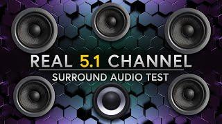 Real 5.1 Channel Audio Test 4K I Youtube finally enabled 5.1 Surround sound