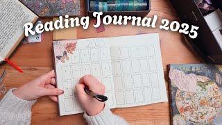 2025 READING JOURNAL SETUP ️  