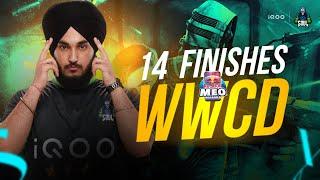 14 FINISHES WWCD IN REDBULL MEO TOURNAMENT | SOLO 7 FINISHES | iQOOSouLRonY |