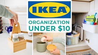 10 Genius IKEA Organization Ideas Under $10 You NEED to Try!