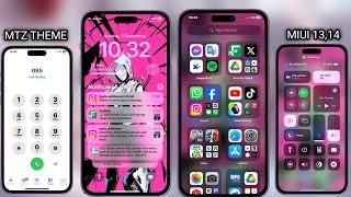 tema iPhone tembus ke semua aplikasi android