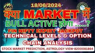 18/06/2024 NIFTY BANK NIFTY PREDICTION,  ASTROLOGY VIEW