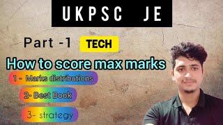 ukpsc je civil marks distribution subject wise |Best book| (@uceacademy5587