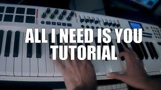 COMO TOCO “ALL I NEED IS YOU” EN PIANO [TUTORIAL] (Tipos de acordes, inversiones y arreglos)