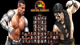 Mortal Kombat 9 - JAX & SHANG TSUNG MK3 MOD - NEW Expert Tag Ladder Gameplay