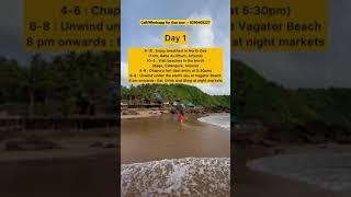 3 Days Trip to Goa /  for Itinerary ️ 8290405227 / top Places To Visit Goa