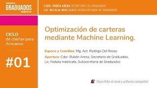 #01 Optimización de carteras mediante Machine Learning - Económicas UBA