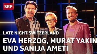 Eva Herzog, Murat Yakins 50. Geburstag, SCA und Sanija Ameti | Comedy | Late Night Switzerland | SRF