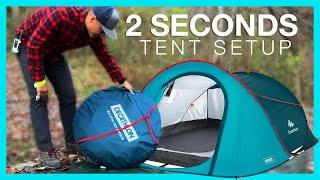 Quechua 2 Second Tent Review - Fall Camping in the George Washington & Jefferson National Forest.