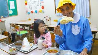 World's Best School Lunch  ONLY in JAPAN