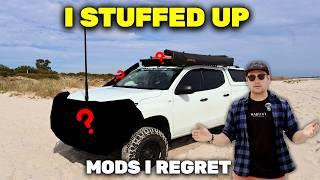  FOUR WHEEL DRIVE MODS I REGRET FOR TOURING AUSTRALIA 