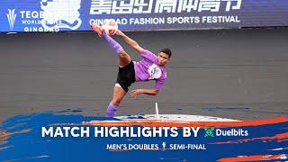 Teqball World Series - Qingdao | Men's Doubles, Semi-Final | Match highlights by Duelbits